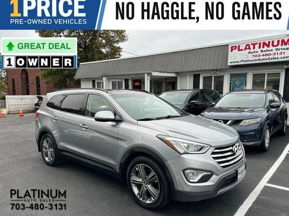 HYUNDAI SANTA FE 2014 KM8SR4HF2EU078144 image